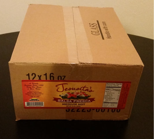 Jesusita's Salsa Fresca Medium-Hot (12 jars per case)