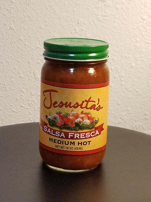 Jesusita's Salsa Fresca Medium-Hot (1jar)